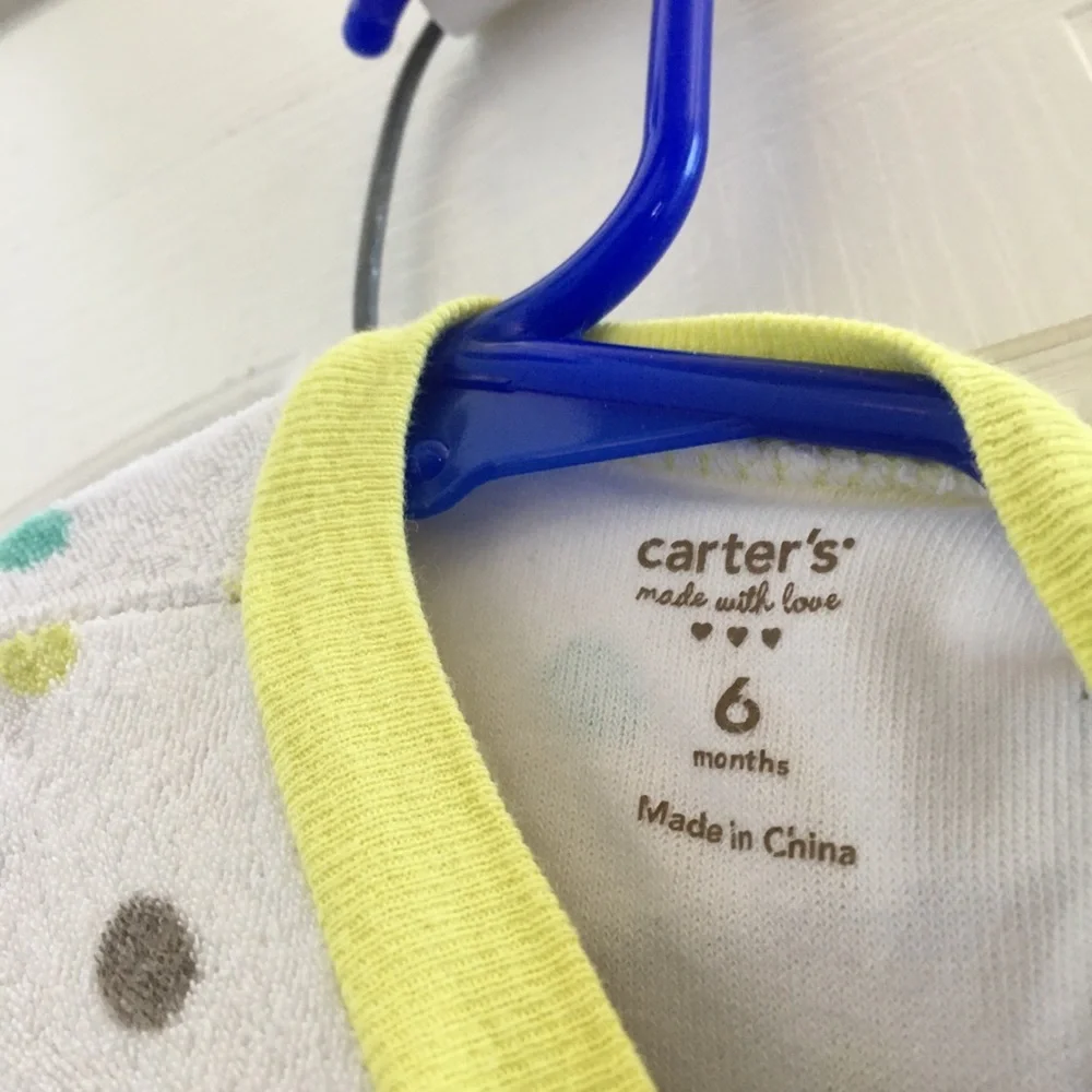 Carters 6 month terry sleeper